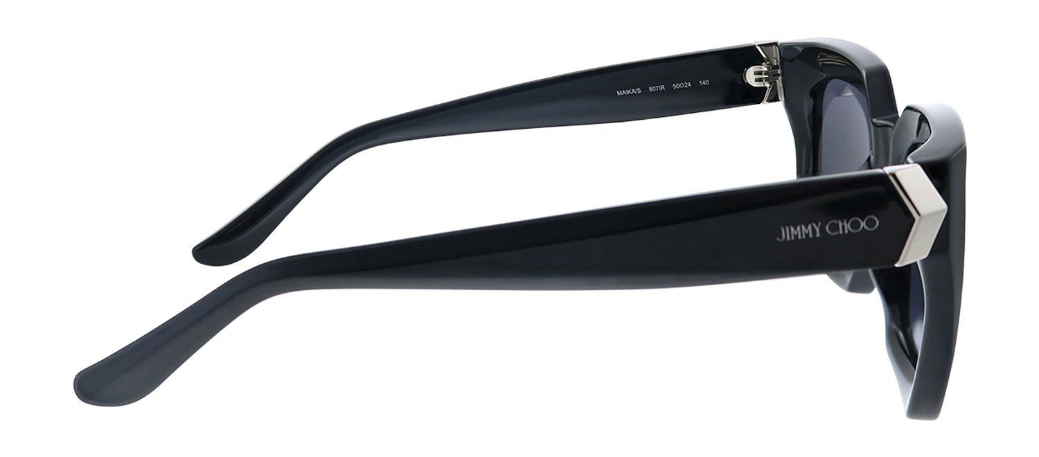 Jimmy Choo JC MAIKA/S 807 IR Cat-Eye Plastic Black Sunglasses with Blue Gradient Lens sold by Gaffos product image thumbnail 3