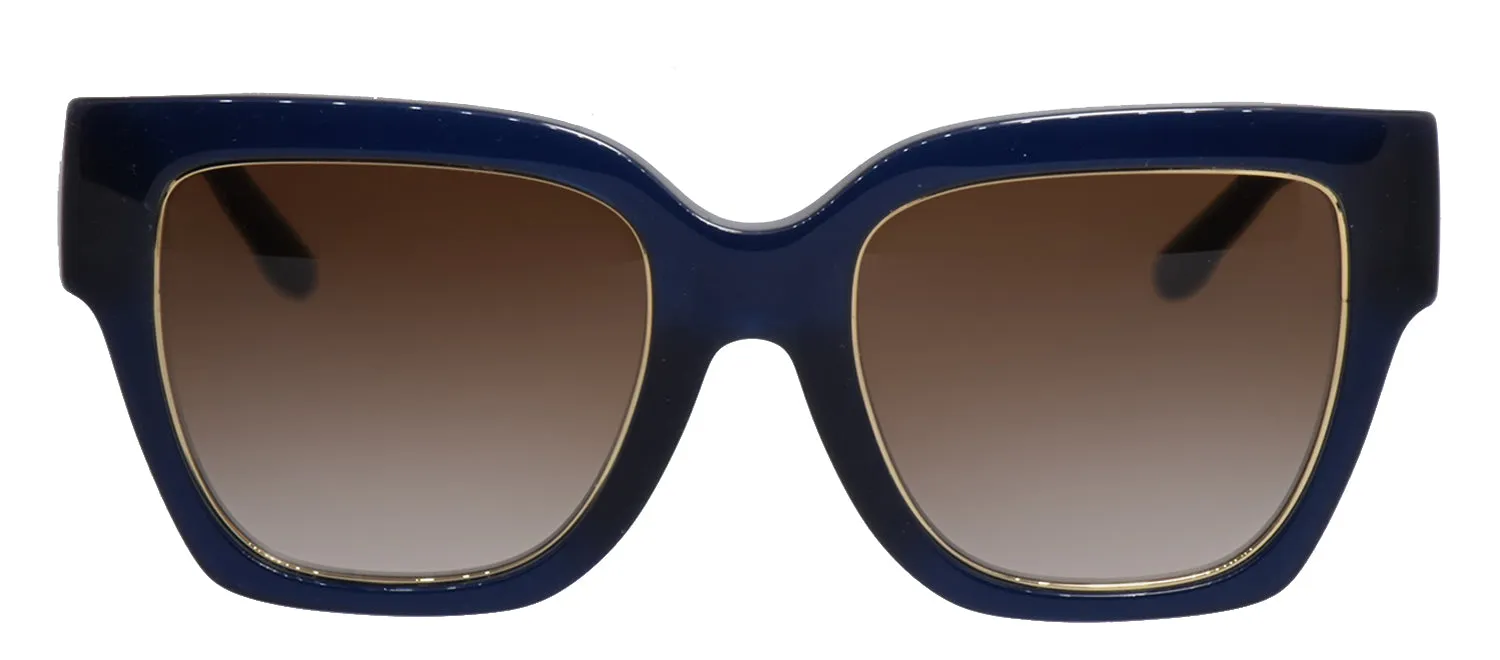 Tory Burch TY 7180U 165613 Square Plastic Blue Sunglasses with Brown Gradient Lens sold by Gaffos