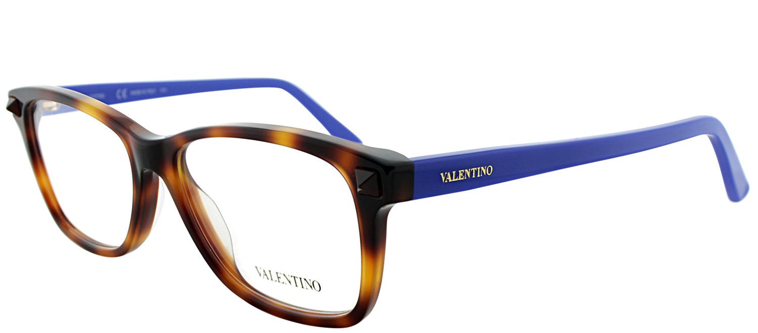 Valentino VL 2694 219 Rectangle Plastic Tortoise/ Havana Eyeglasses with Demo Lens sold by Gaffos product image thumbnail 2