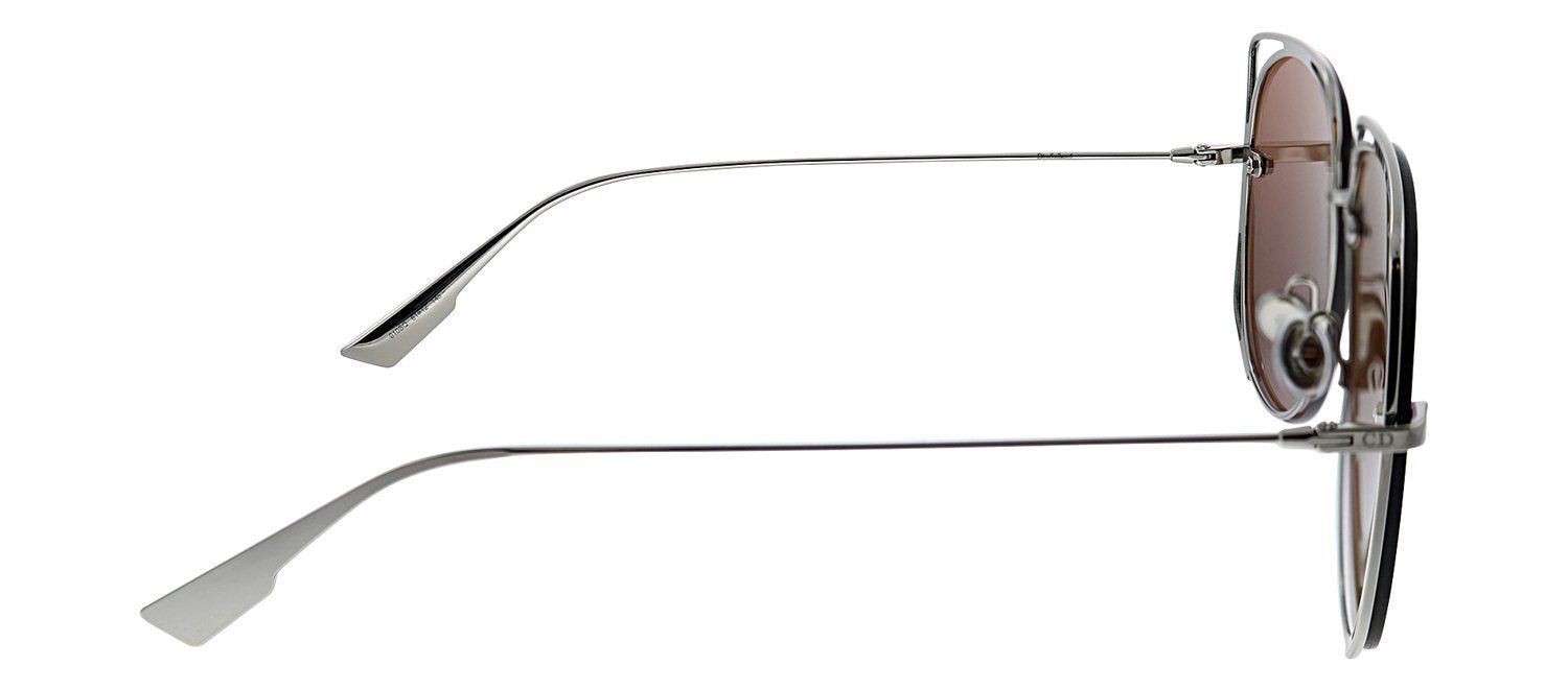 Dior CD Stellaire6 010 Pilot Metal Silver Sunglasses with Gold Gradient Lens sold by Gaffos product image thumbnail 3