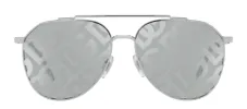Dolce & Gabbana DG 2296 05/AL Aviator Metal Silver Sunglasses with Silver Mirror Lens sold by Gaffos