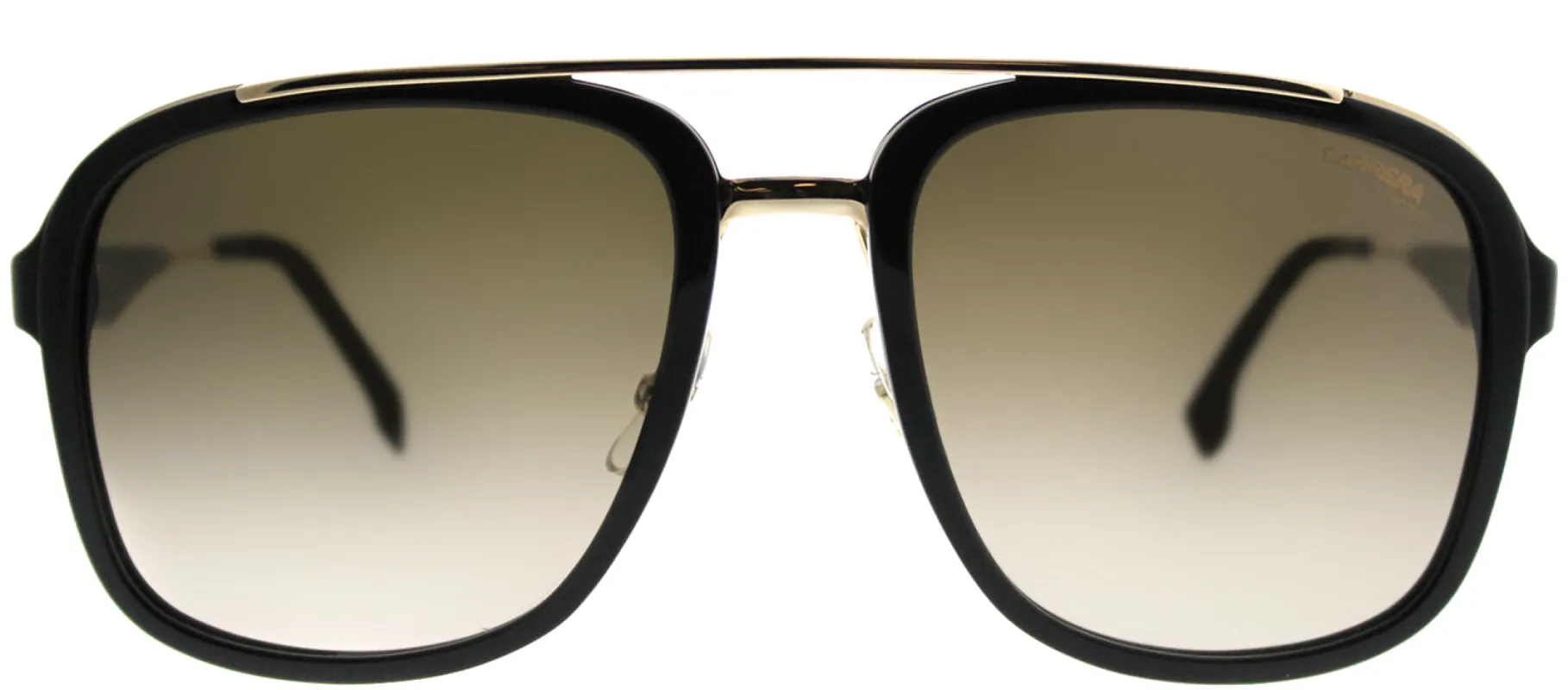 Carrera CA Carrera133 2M2 Square Plastic Black Sunglasses with Brown Gradient Lens sold by Gaffos