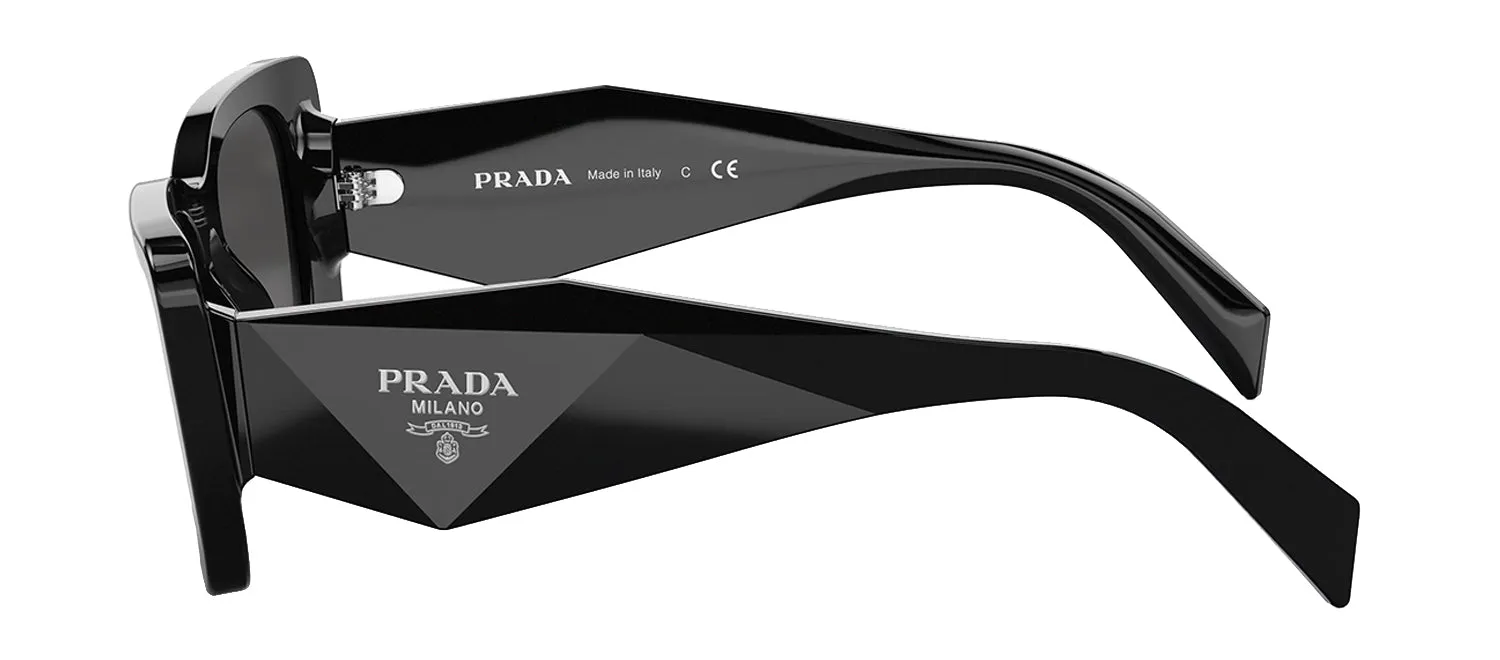 Prada PR 08YS 1AB5S0 Butterfly Plastic Black Sunglasses with Grey Lens sold by Gaffos product image thumbnail 3