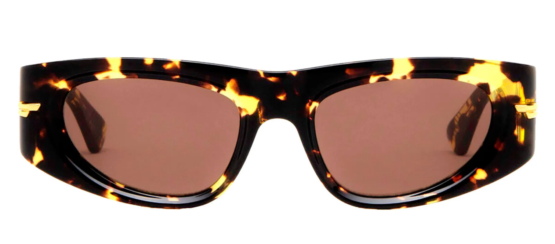 Bottega Veneta BV 1144S 002 Butterfly Plastic Havana Sunglasses with Brown Lens sold by Gaffos