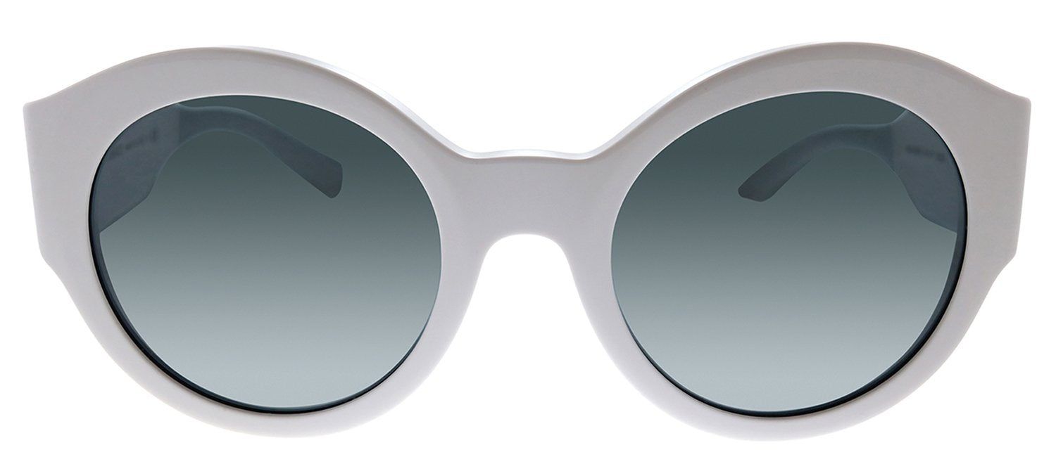 Versace VE 4380B 401/87 Oval Plastic White Sunglasses with Grey Lens sold by Gaffos
