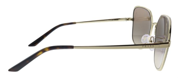 Prada PR 60XS KOF3D0 Butterfly Metal Brown Sunglasses with Brown Gradient Lens sold by Gaffos