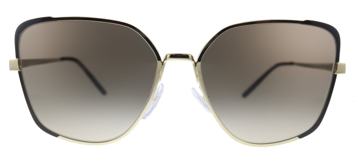 Prada PR 60XS KOF3D0 Butterfly Metal Brown Sunglasses with Brown Gradient Lens sold by Gaffos