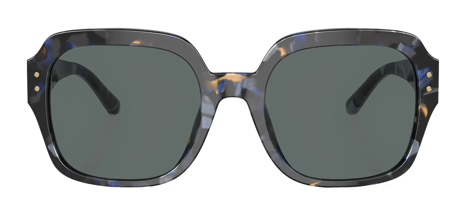 Tory Burch TY 7143U 195781 Square Plastic Tortoise Sunglasses with Grey Polarized Lens sold by Gaffos