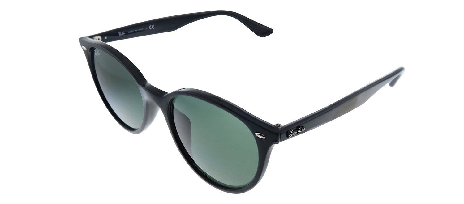 Ray-Ban RB 4305F 601/71 Round Plastic Black Sunglasses with Green Lens sold by Gaffos product image thumbnail 2