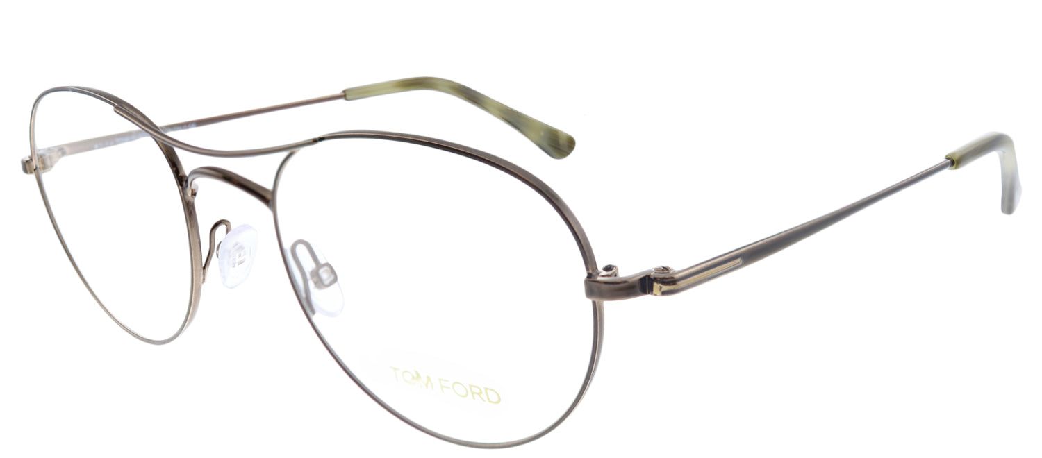 Tom Ford FT 5331 036 Round Metal Bronze Eyeglasses with Demo Lens sold by Gaffos product image thumbnail 2