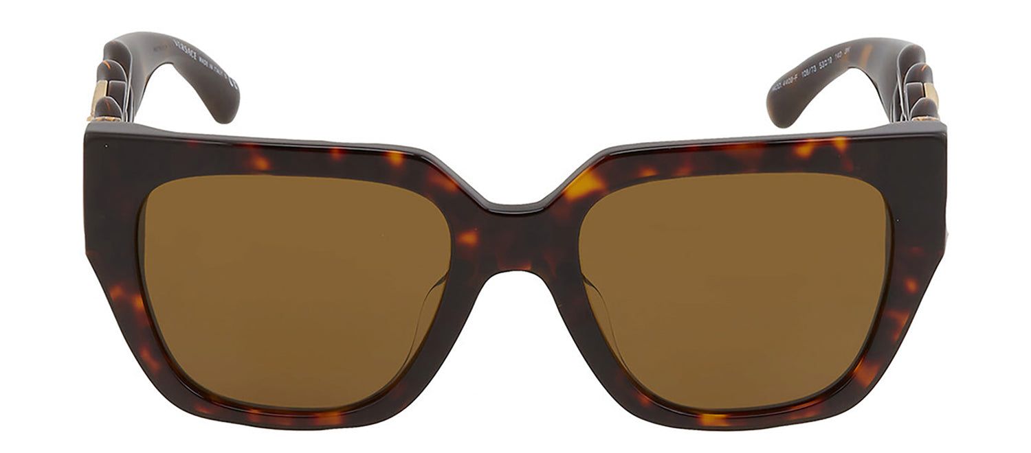Versace VE 4409F 108/73 Square Plastic Brown Sunglasses with Brown Anti-Reflective Lens sold by Gaffos product image thumbnail 2
