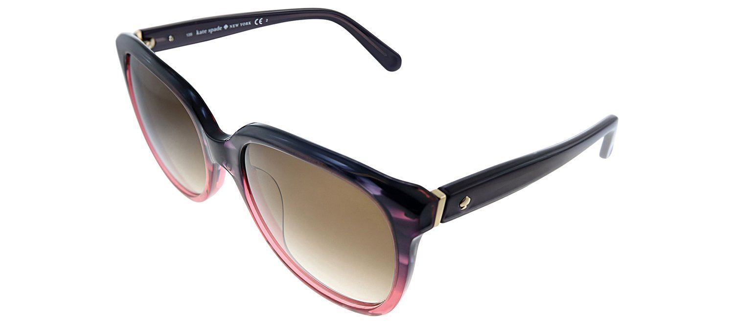 Kate Spade KS Bayleigh/S W67 Square Plastic Pink Havana Sunglasses with Brown Gradient Lens sold by Gaffos product image thumbnail 2