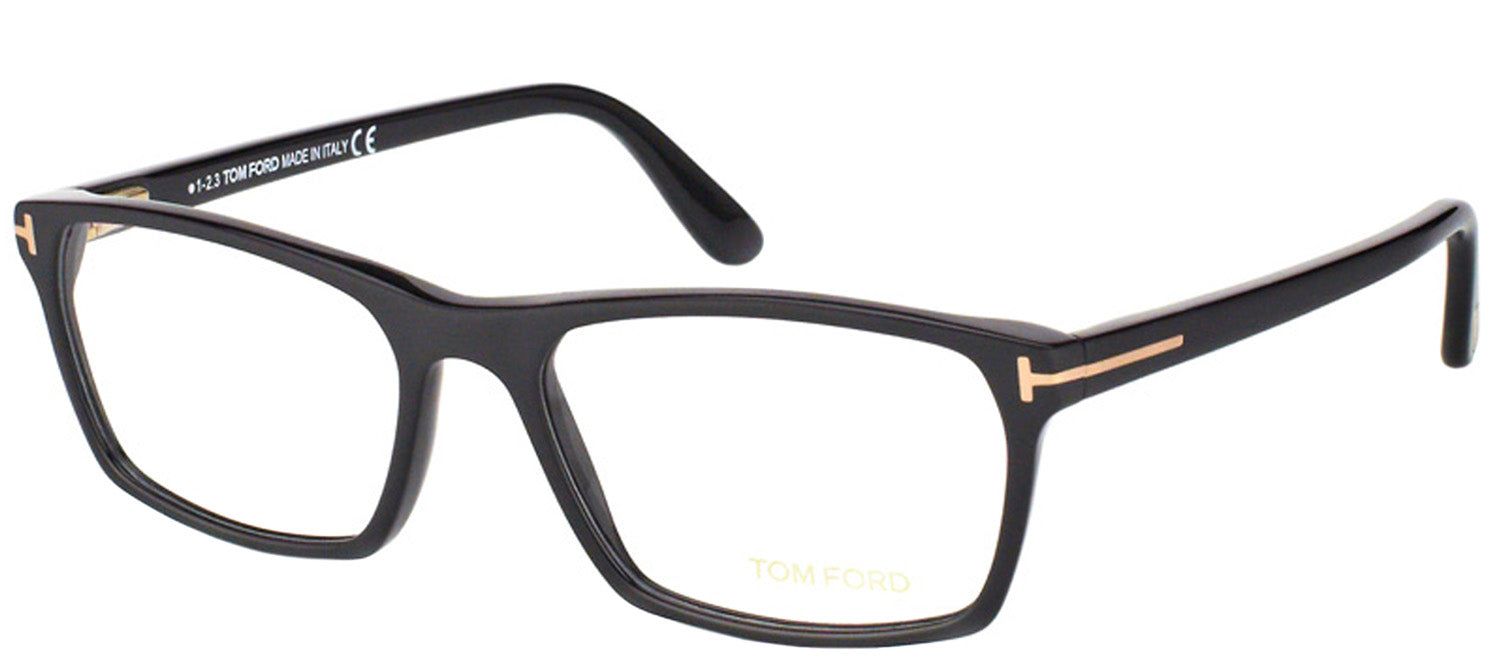 Tom Ford FT 5295 002 Rectangle Plastic Black Eyeglasses with Demo Lens sold by Gaffos product image thumbnail 2