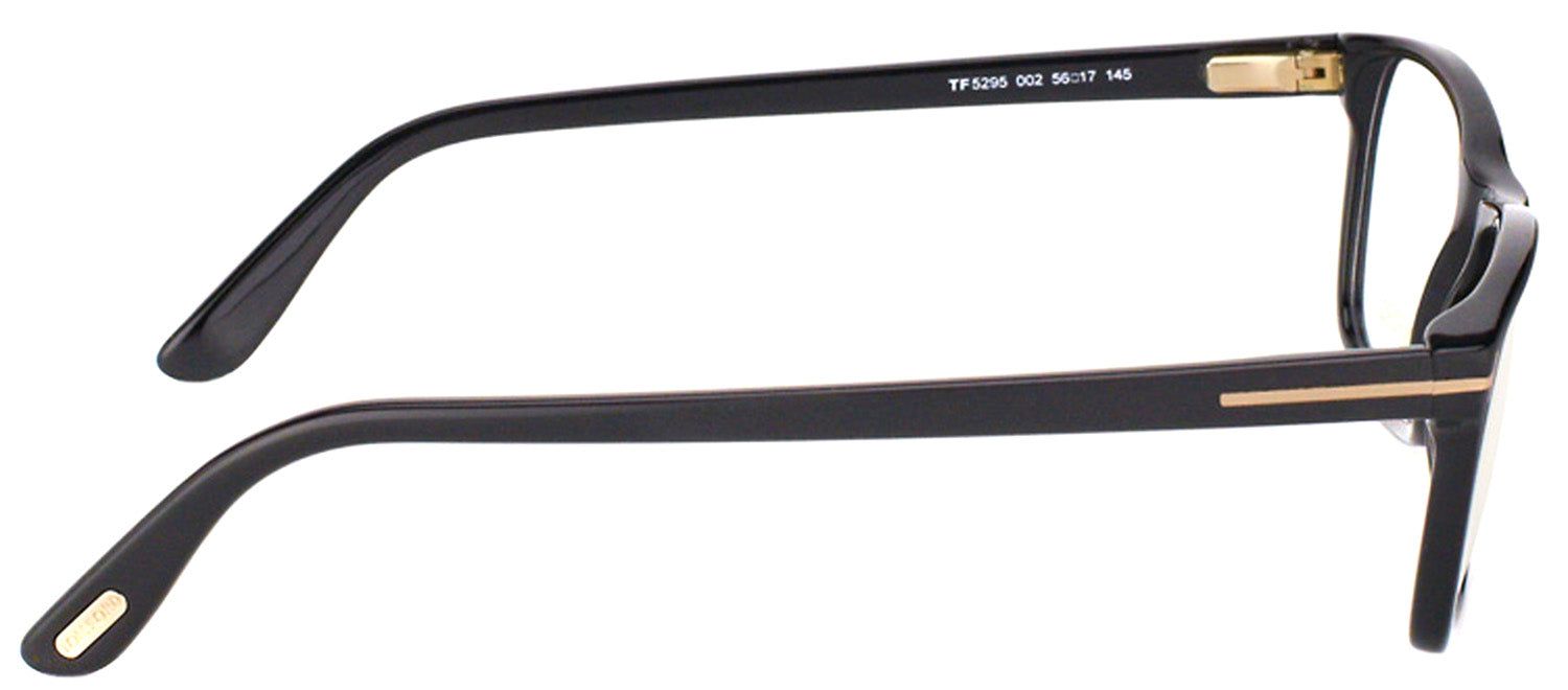 Tom Ford FT 5295 002 Rectangle Plastic Black Eyeglasses with Demo Lens sold by Gaffos product image thumbnail 3