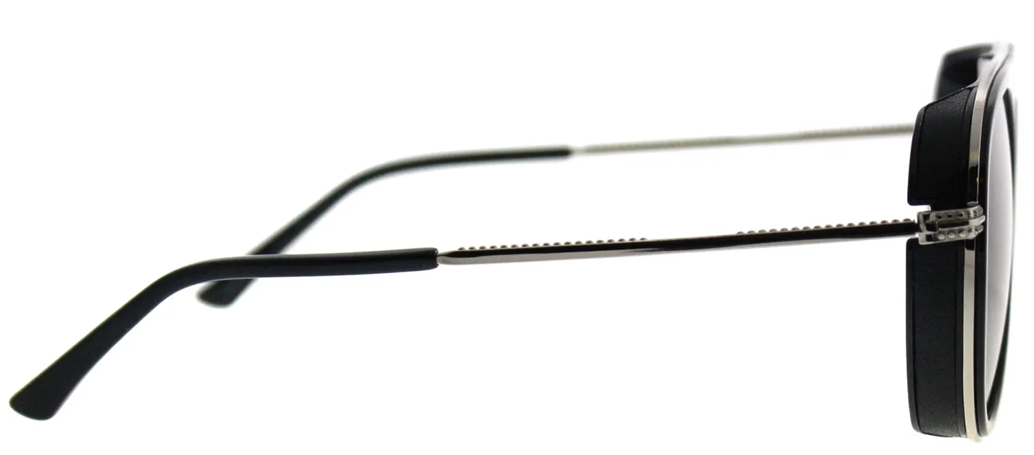 Jimmy Choo JCM Carl PJP 96 Aviator Metal Blue Sunglasses with Silver Mirror Lens sold by Gaffos product image thumbnail 3