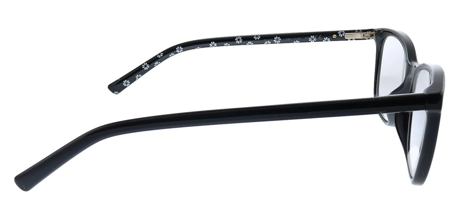 Kate Spade KS TINLEE 807 Oval Plastic Black Readers sold by Gaffos product image thumbnail 3