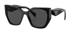 Prada PR 19ZS 1AB5S0 Butterfly Plastic Black Sunglasses with Grey Lens sold by Gaffos
