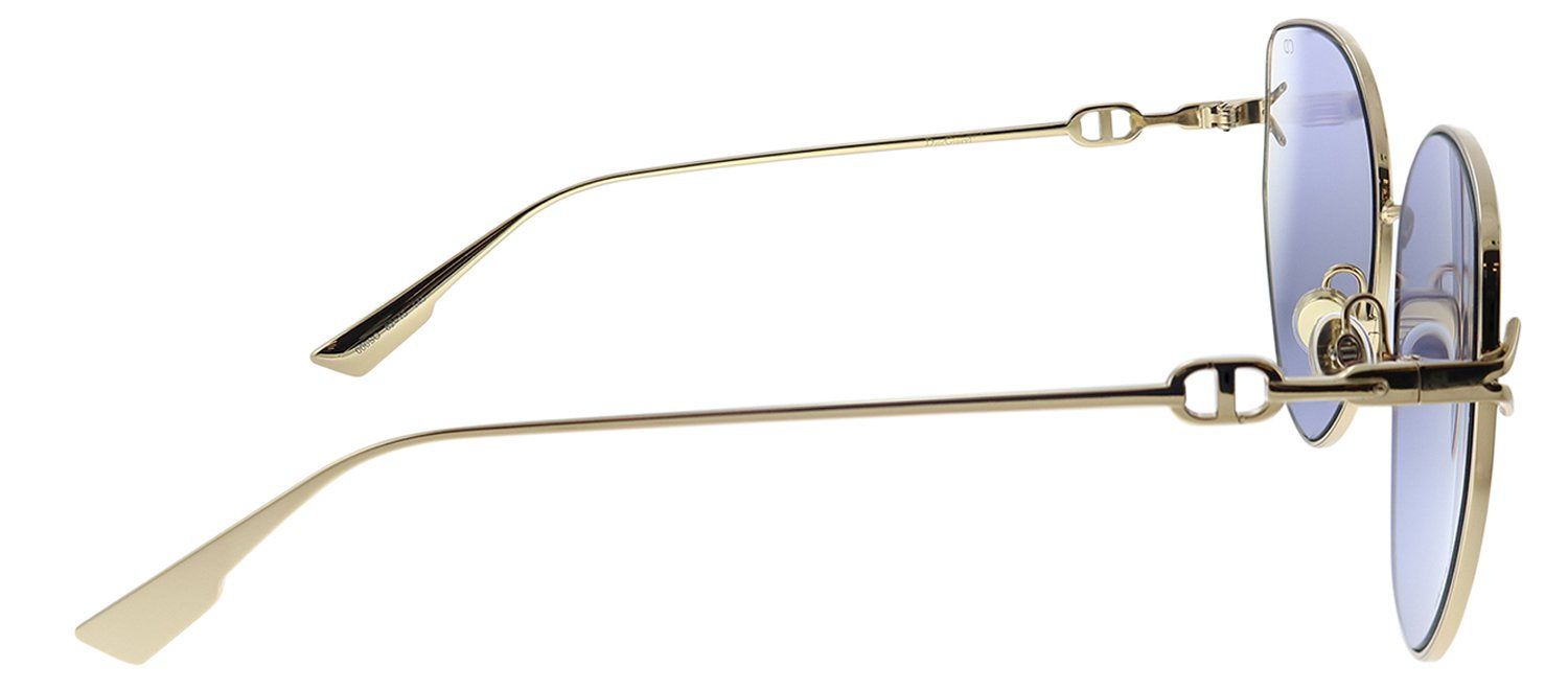 Dior CD DIORGIPSY 000 Cat-Eye Metal Gold Sunglasses with Purple Lens sold by Gaffos product image thumbnail 3