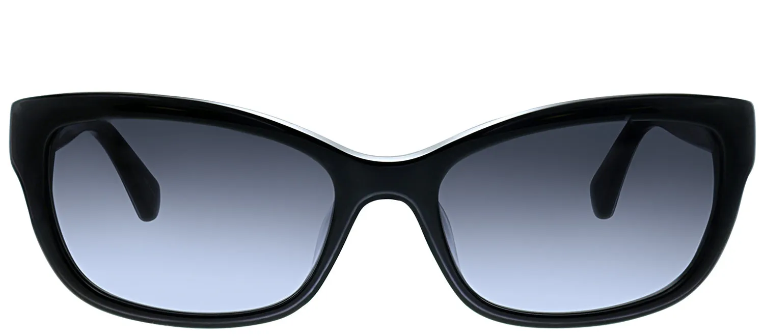 Kate Spade KS Marilee/P 807 Rectangle Plastic Black Sunglasses with Grey Gradient Lens sold by Gaffos