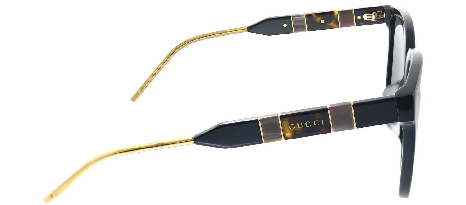 Gucci GG 0599SA 001 Square Acetate Black Sunglasses with Grey Lens sold by Gaffos product image thumbnail 3