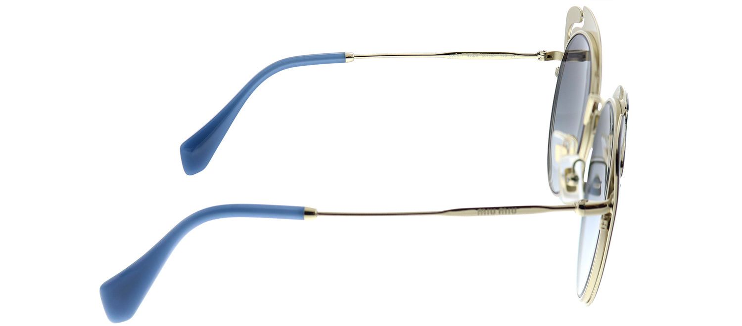 Miu Miu MU 57TS C055D1 Butterfly Metal Gold Sunglasses with Grey Gradient Lens sold by Gaffos product image thumbnail 3