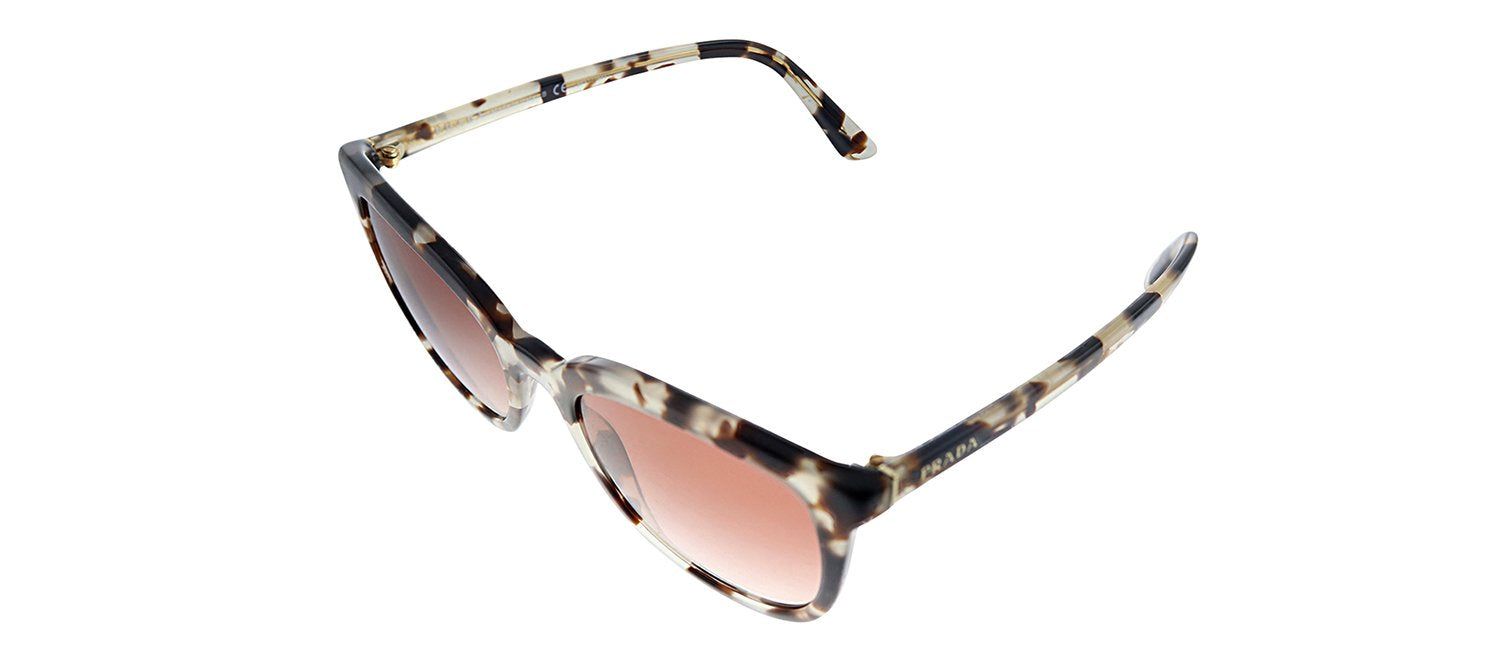 Prada PR 03XS UAO2F1 Rectangle Plastic Tortoise Sunglasses with Pink Gradient Lens sold by Gaffos product image thumbnail 2