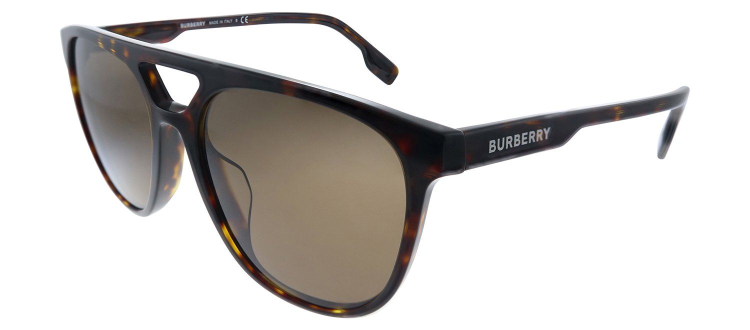 Burberry BE 4302F 300273 Square Plastic Havana Sunglasses with Brown Lens sold by Gaffos product image thumbnail 2