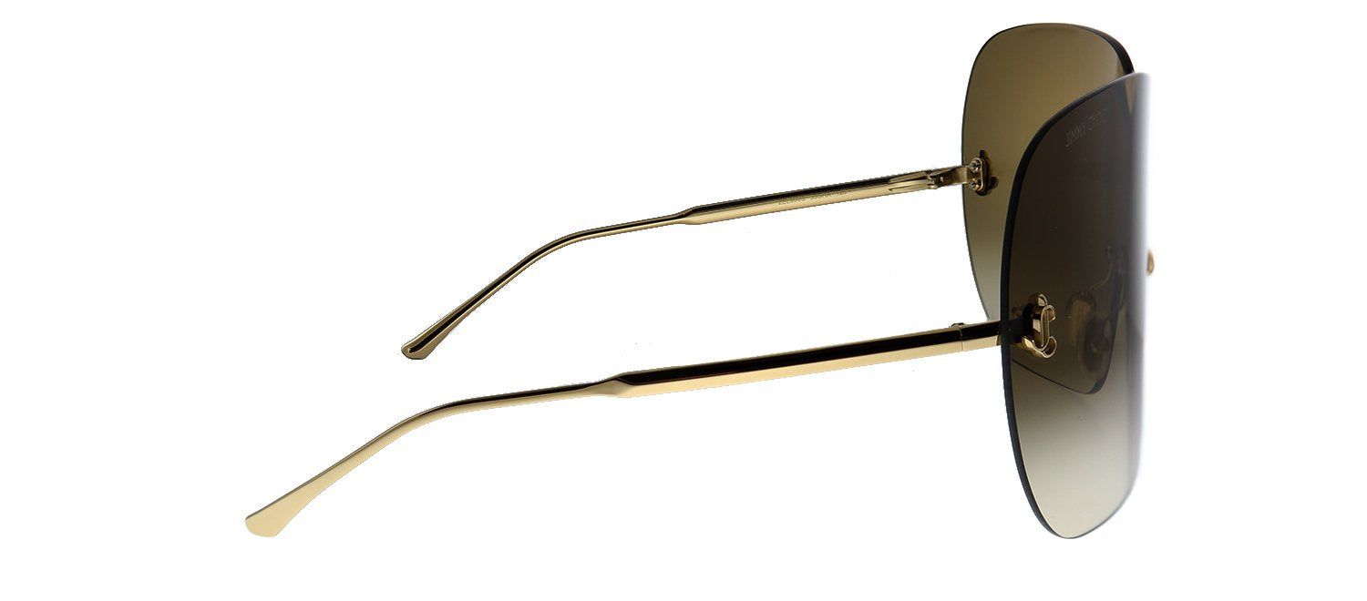 Jimmy Choo JC ZELMA/S J5G HA Shield Metal Gold Sunglasses with Brown Gradient Lens sold by Gaffos product image thumbnail 3