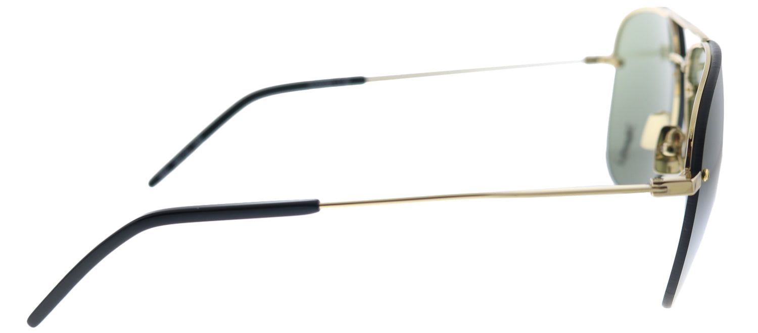 Saint Laurent Classic SL 11 M 003 Aviator Metal Gold Sunglasses with Green Lens sold by Gaffos product image thumbnail 3