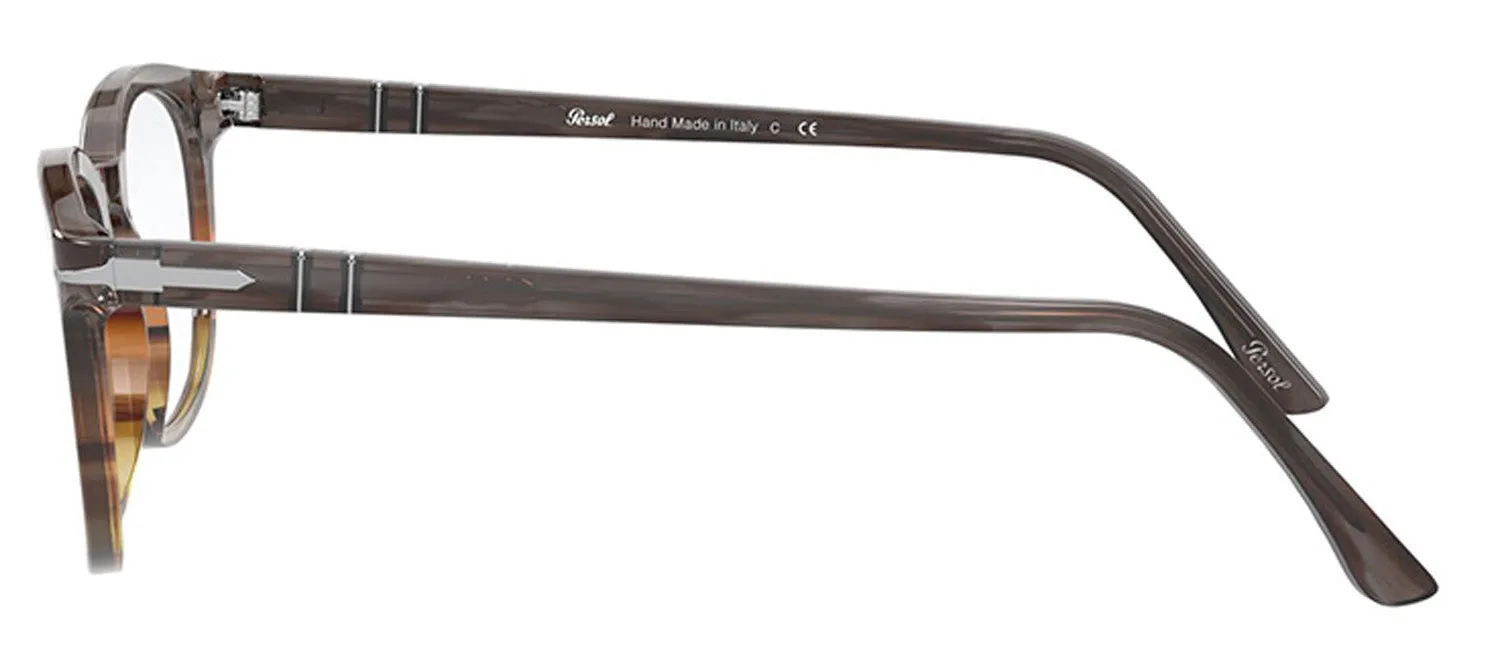 Persol PO 3258V 1137 Phantos Plastic Multicolor Eyeglasses with Logo Stamped Demo Lenses sold by Gaffos product image thumbnail 3