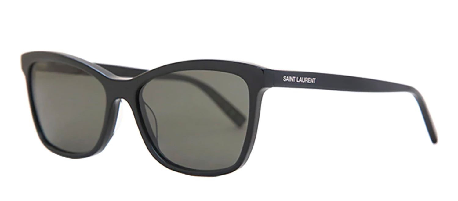 Saint Laurent SL 502S 1 Cat-Eye Plastic Black Sunglasses with Grey Lens sold by Gaffos product image thumbnail 2