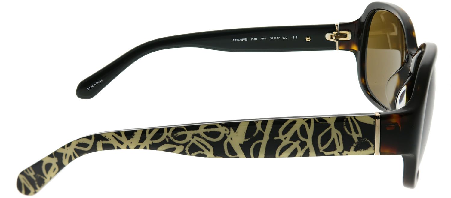 Kate Spade KS Akira/P PHN VW Rectangle Plastic Tortoise/ Havana Sunglasses with Brown Polarized Lens sold by Gaffos product image thumbnail 3