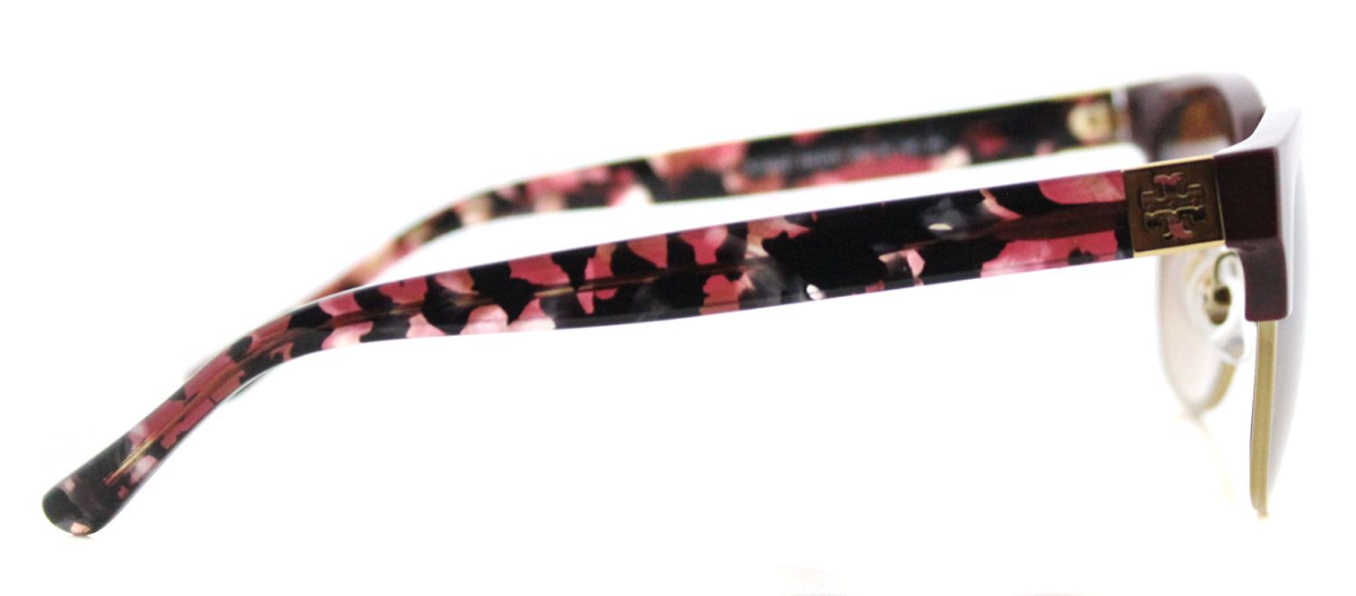 Tory Burch TY 9047 161013 Square Plastic Burgundy/ Red Sunglasses with Brown Gradient Lens sold by Gaffos product image thumbnail 3