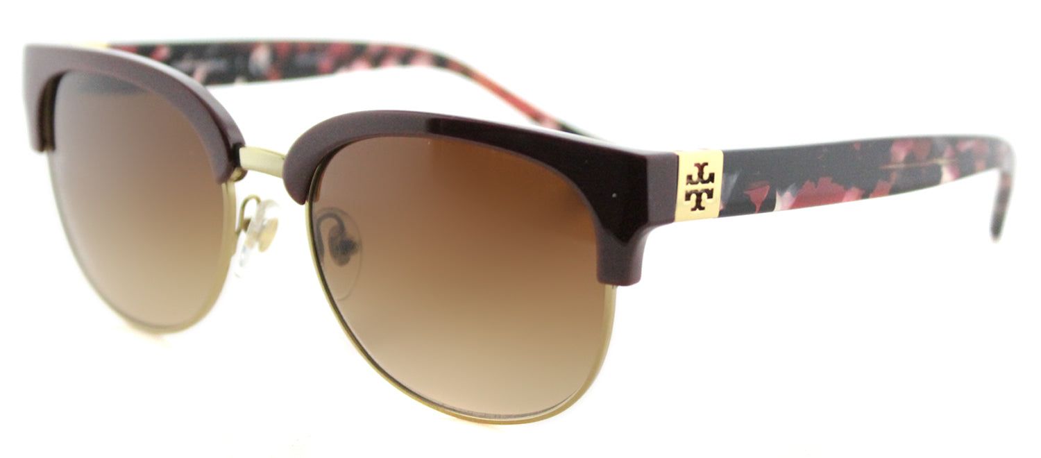 Tory Burch TY 9047 161013 Square Plastic Burgundy/ Red Sunglasses with Brown Gradient Lens sold by Gaffos product image thumbnail 2