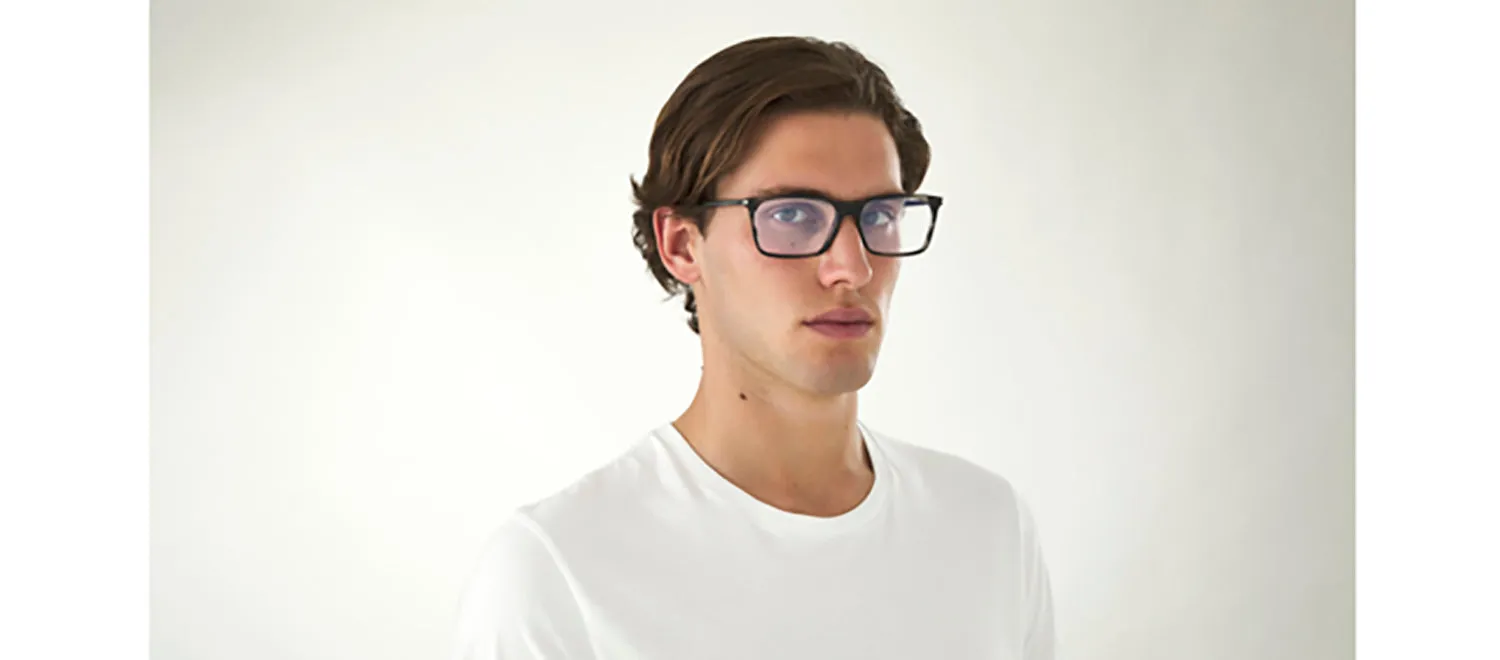 Saint Laurent SL 296 011 Rectangle Acetate Multicolor Eyeglasses with Clear Lens sold by Gaffos product image thumbnail 2