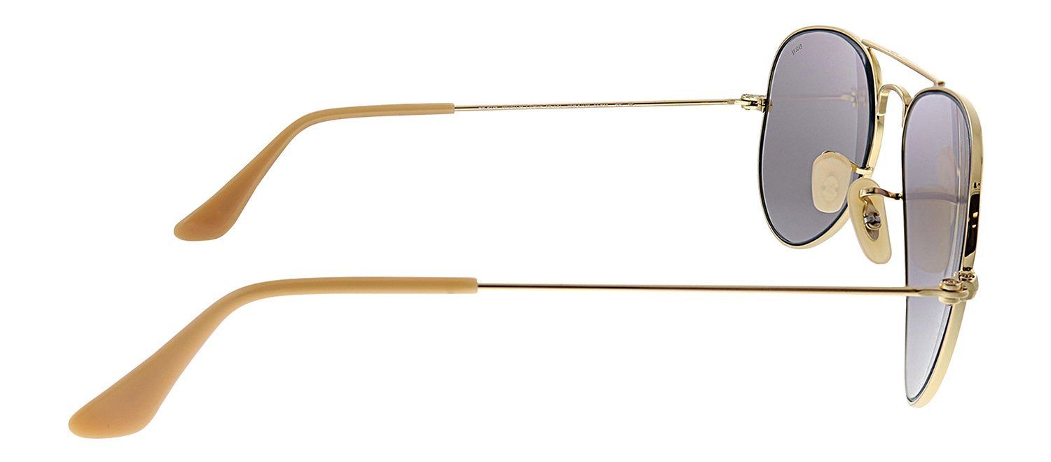 Ray-Ban RB 3025 9064V8 Aviator Metal Gold Sunglasses with Grey Lens sold by Gaffos product image thumbnail 3