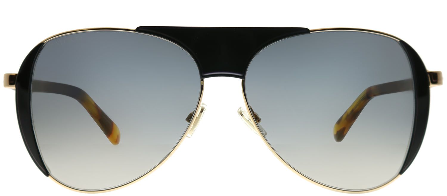 Jimmy Choo JC Rave J5G FQ Aviator Metal Gold Sunglasses with Gold Lens sold by Gaffos