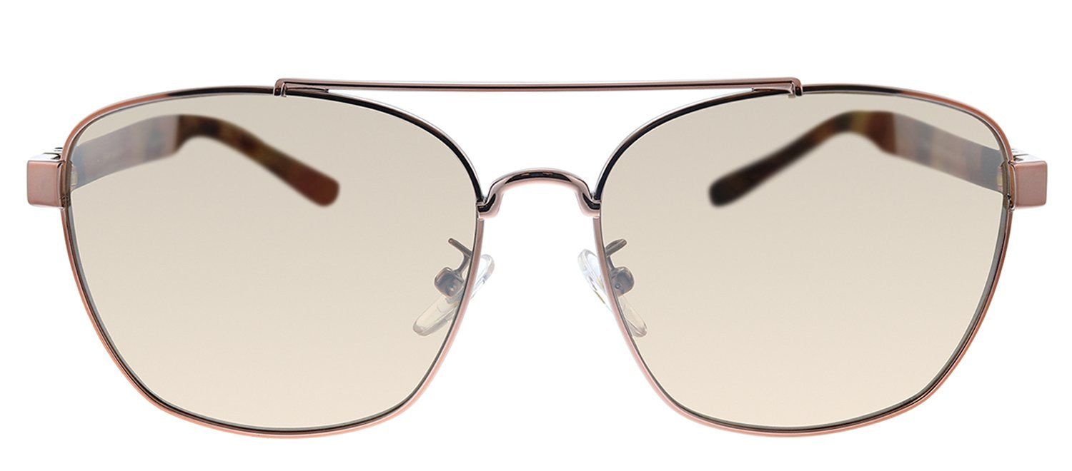Tory Burch TY 6069 32738Z Square Metal Pink Sunglasses with Brown Mirror Lens sold by Gaffos