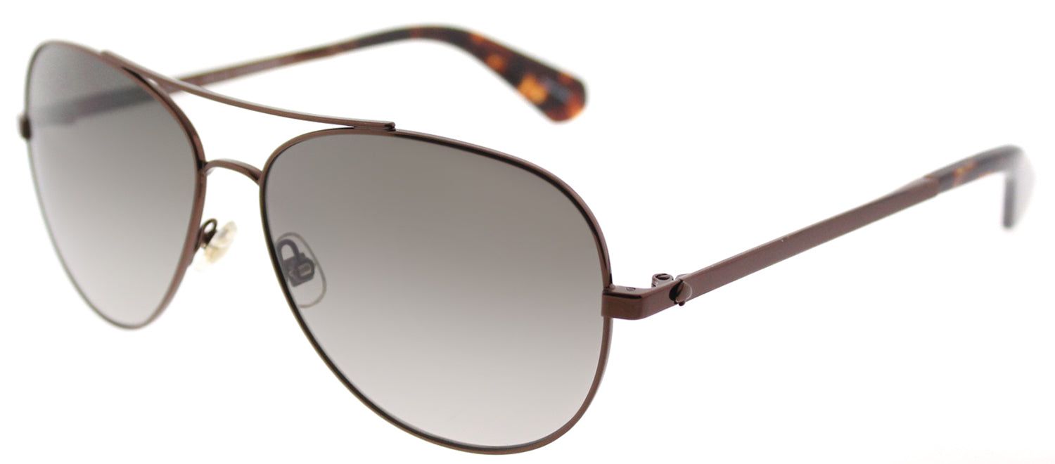 Kate Spade KS Avaline2 WR9 Aviator Metal Brown Sunglasses with Brown Gradient Lens sold by Gaffos product image thumbnail 2