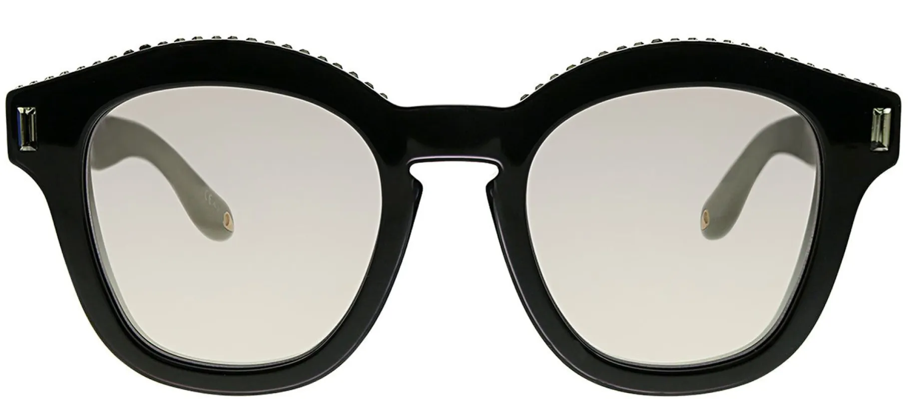 Givenchy GV 7070 807 Rectangle Plastic Black Sunglasses with Grey Mirror Lens sold by Gaffos