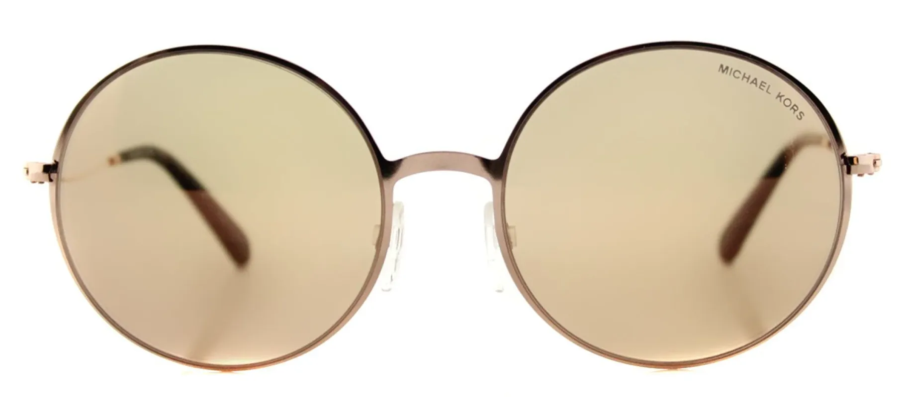 Michael Kors Kendal II MK 5017 1026R1 Round Metal Gold Sunglasses with Rose Gold Flash Mirror Lens sold by Gaffos