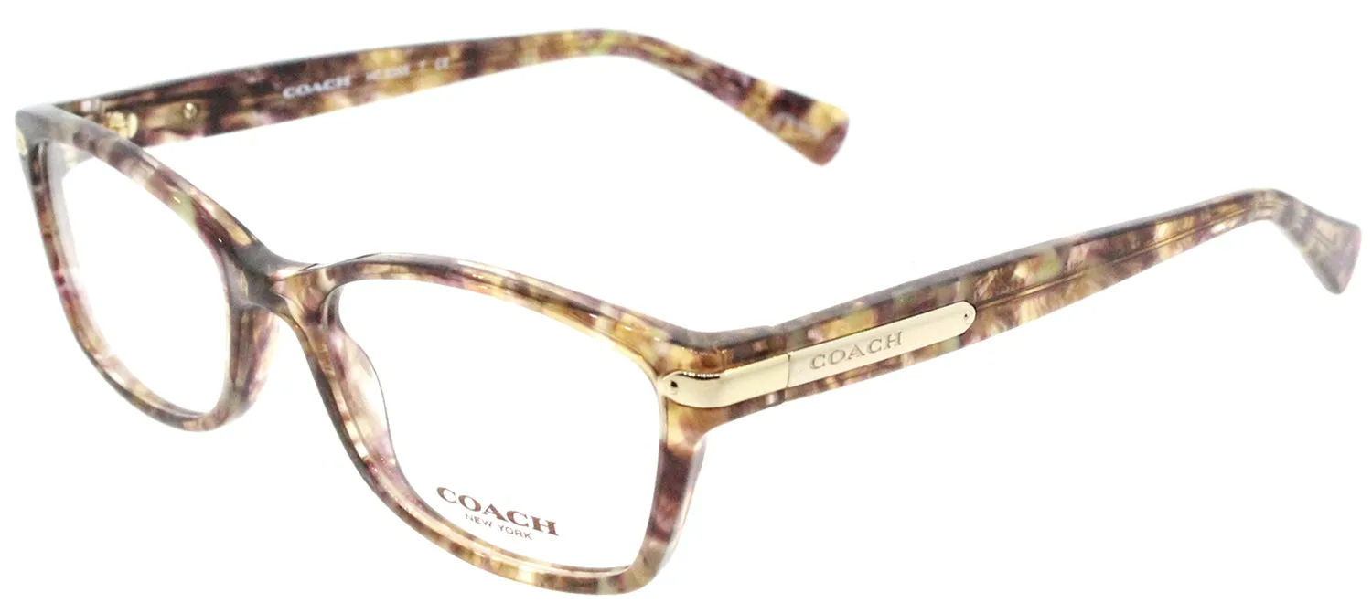 Coach HC 6065 5287 Rectangle Plastic Brown Eyeglasses with Demo Lens sold by Gaffos product image thumbnail 2