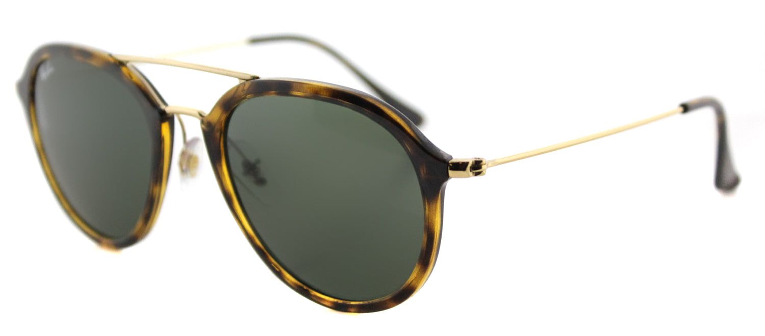 Ray-Ban RB 4253 710 Square Plastic Tortoise/ Havana Sunglasses with Green Lens sold by Gaffos product image thumbnail 2