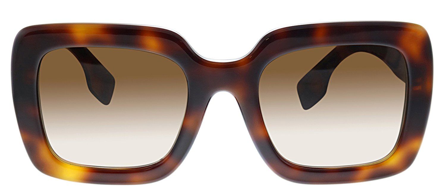 Burberry BE 4284F 379013 Square Plastic Havana Sunglasses with Brown Gradient Lens sold by Gaffos