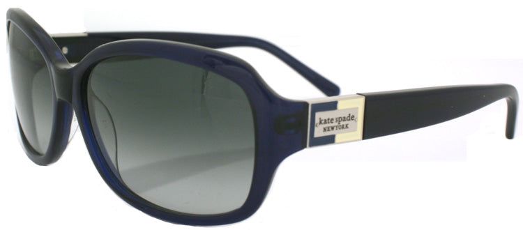Kate Spade KS Annika X00 Rectangle Plastic Blue Sunglasses with Grey Lens sold by Gaffos product image thumbnail 2