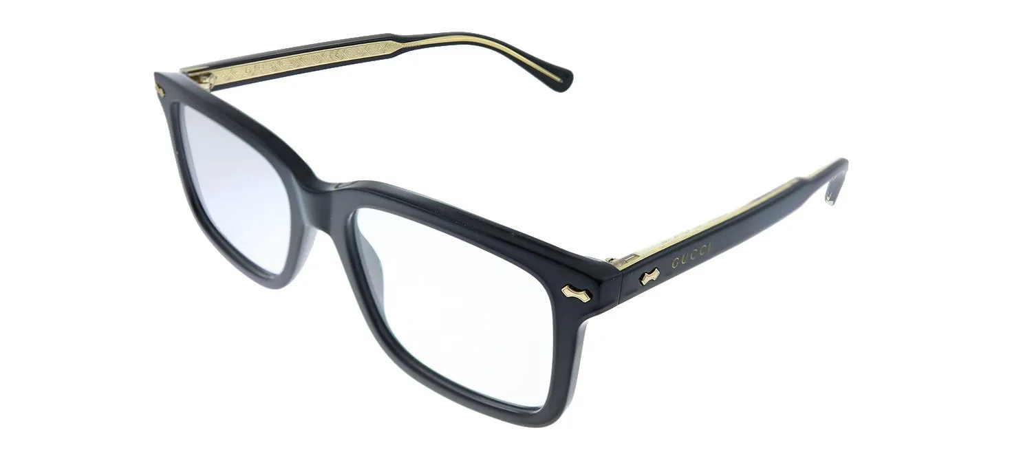 Gucci GG 0914O 001 Rectangle Acetate Black Eyeglasses with Demo Lens sold by Gaffos product image thumbnail 2