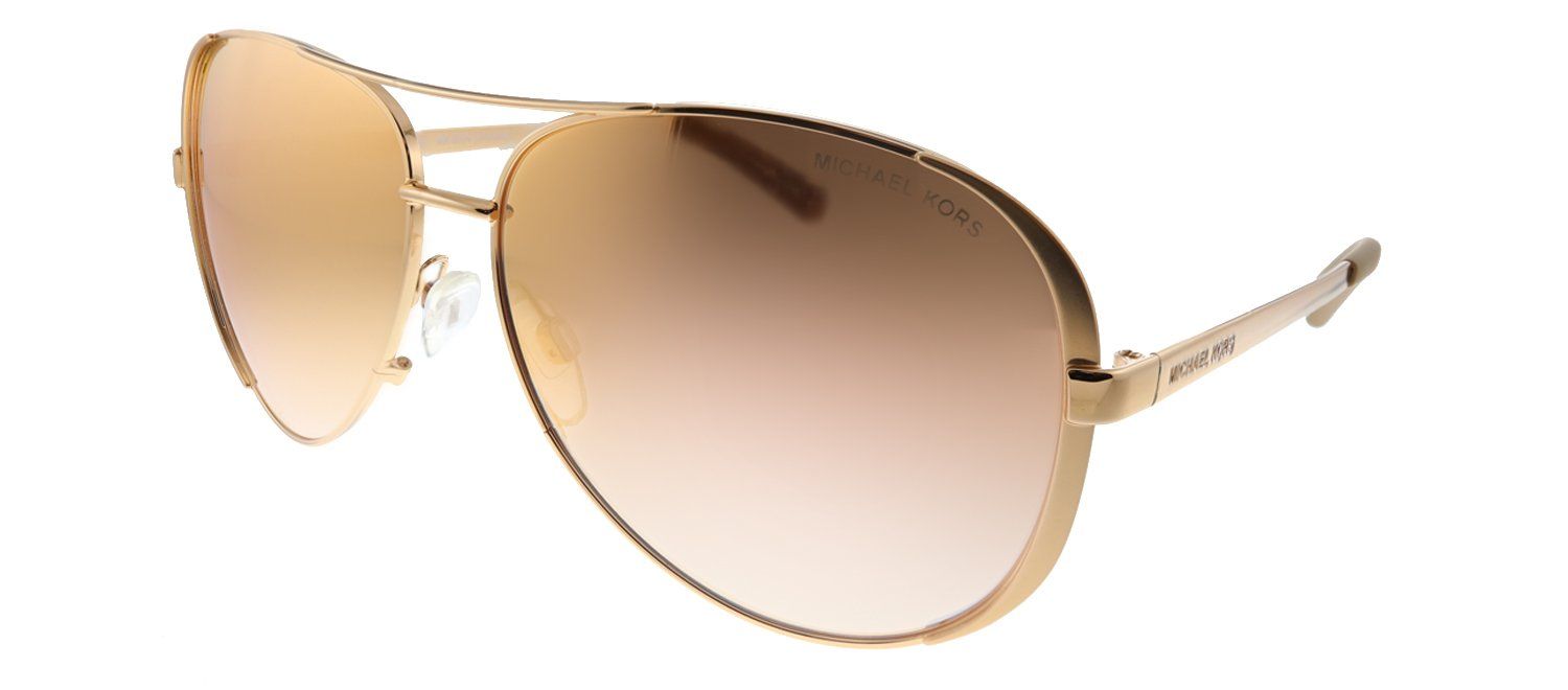 Michael Kors Chelsea MK 5004 11086F Aviator Metal Pink Sunglasses with Pink Gradient Lens sold by Gaffos product image thumbnail 2
