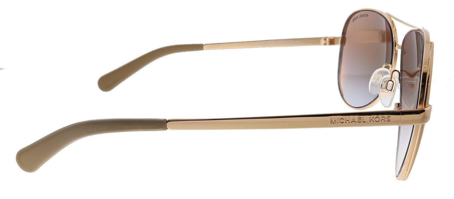 Michael Kors Chelsea MK 5004 11086F Aviator Metal Pink Sunglasses with Pink Gradient Lens sold by Gaffos product image thumbnail 3