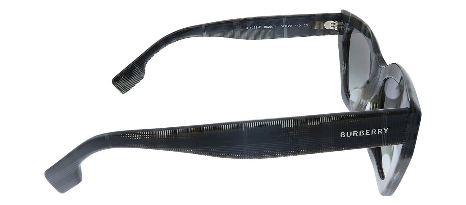 Burberry BE 4299F 382911 Butterfly Plastic Black Sunglasses with Grey Gradient Lens sold by Gaffos product image thumbnail 3