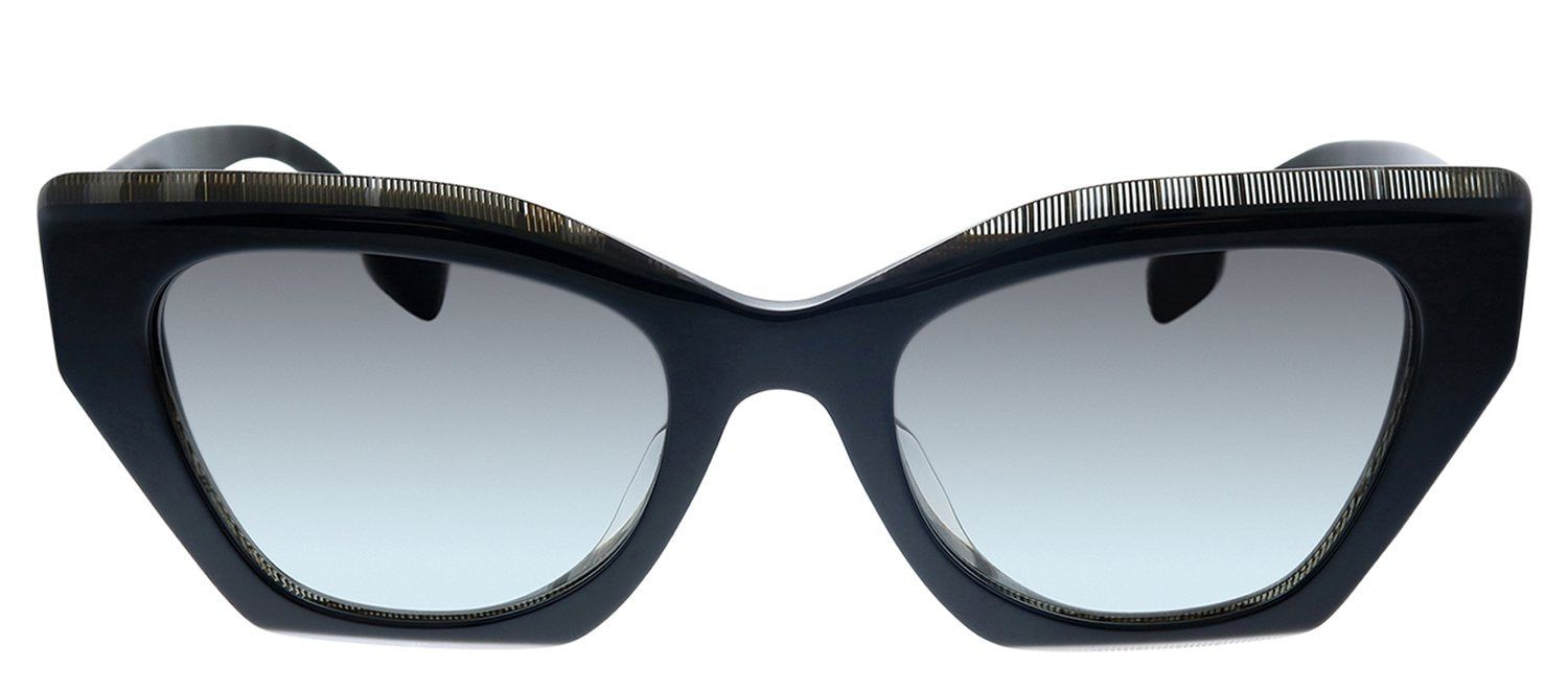 Burberry BE 4299F 382911 Butterfly Plastic Black Sunglasses with Grey Gradient Lens sold by Gaffos